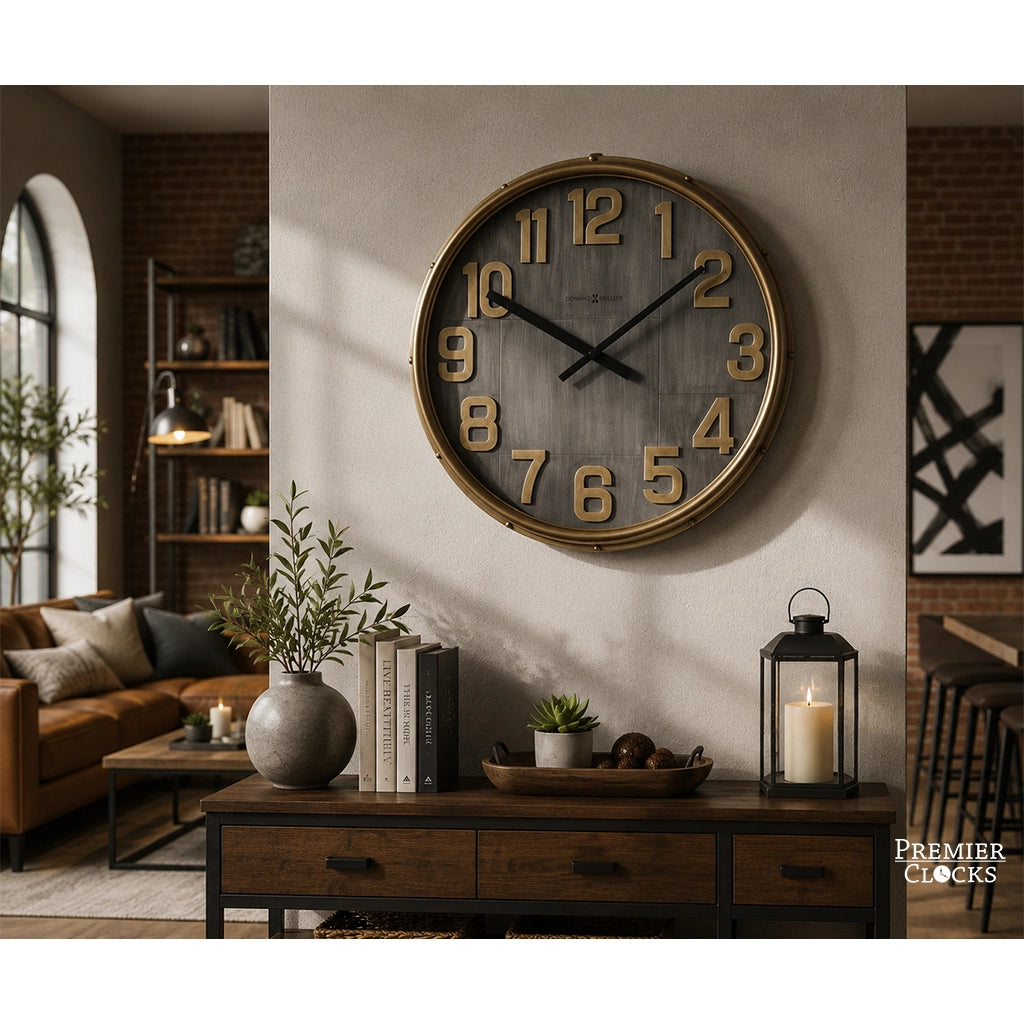 Howard Miller Brender Gallery Wall Clock 625750 in interior design - Premier Clocks