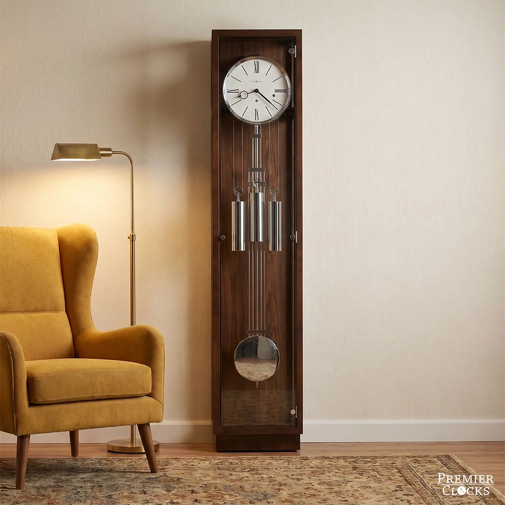 Howard Miller Brenner Floor Clock 660368 in interior design - Premier Clocks 