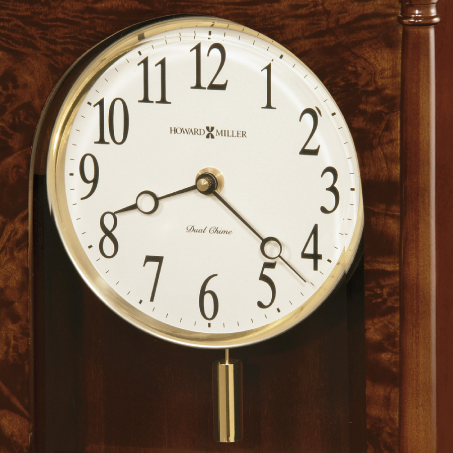 Howard Miller Candice Mantel Clock 635131 dial and pendulum - Premier Clocks