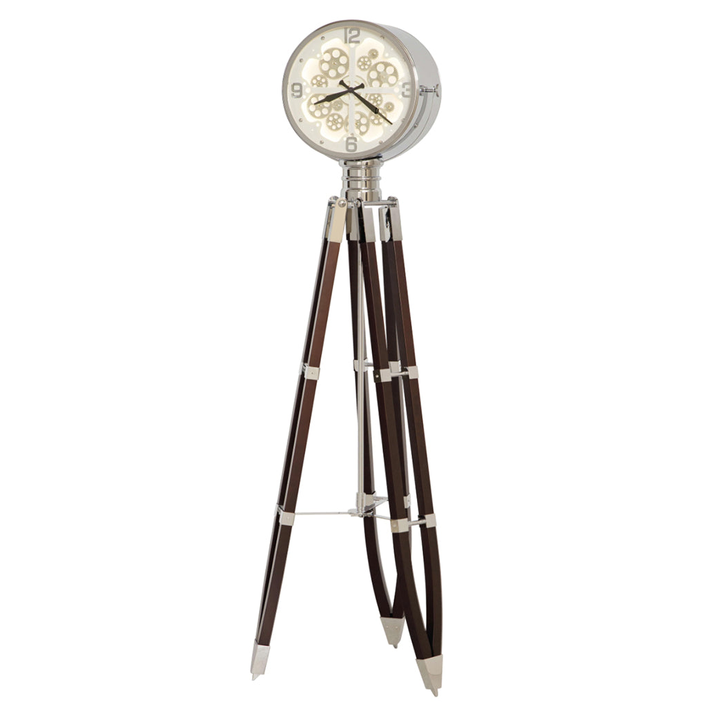 Howard Miller Caspian Tripod Floor Clock 615174 LED light - Premier Clocks