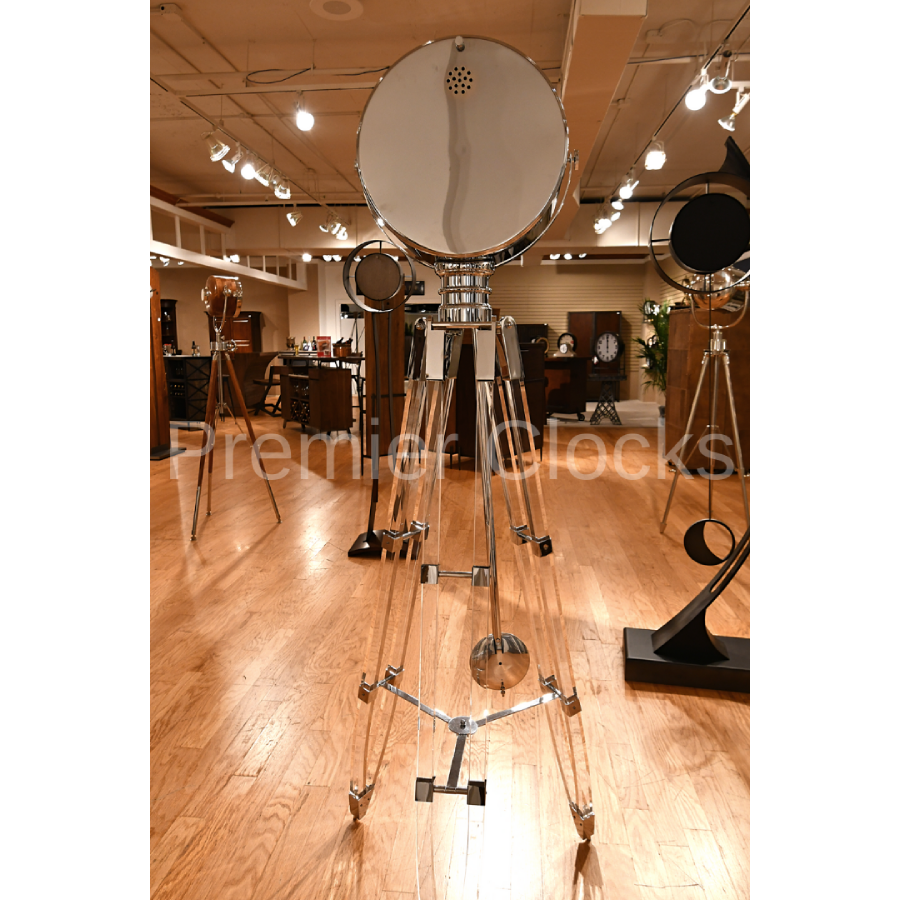 Howard Miller Chaplin V Floor Clock 615110 real photo of the back - Premier Clocks