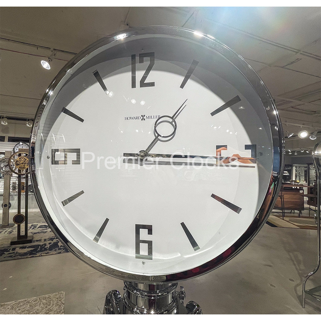 Howard Miller Chaplin V Floor Clock 615110 real photo of the dial - Premier Clocks