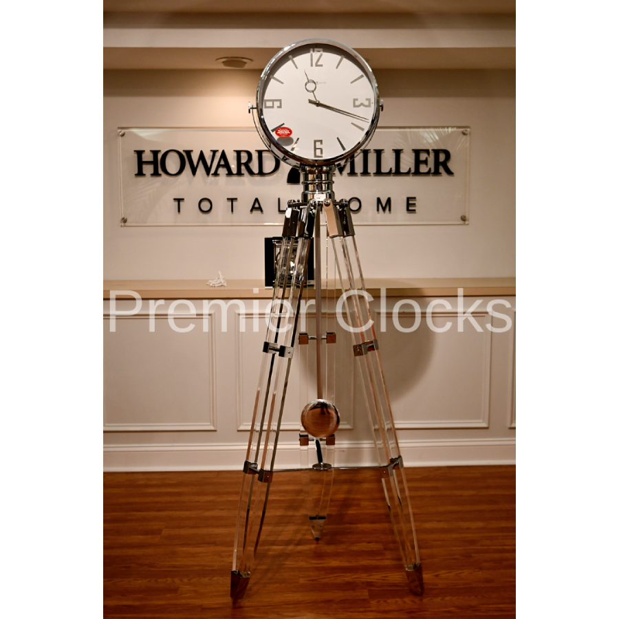 Howard Miller Chaplin V Floor Clock 615110 real photo front - Premier Clocks