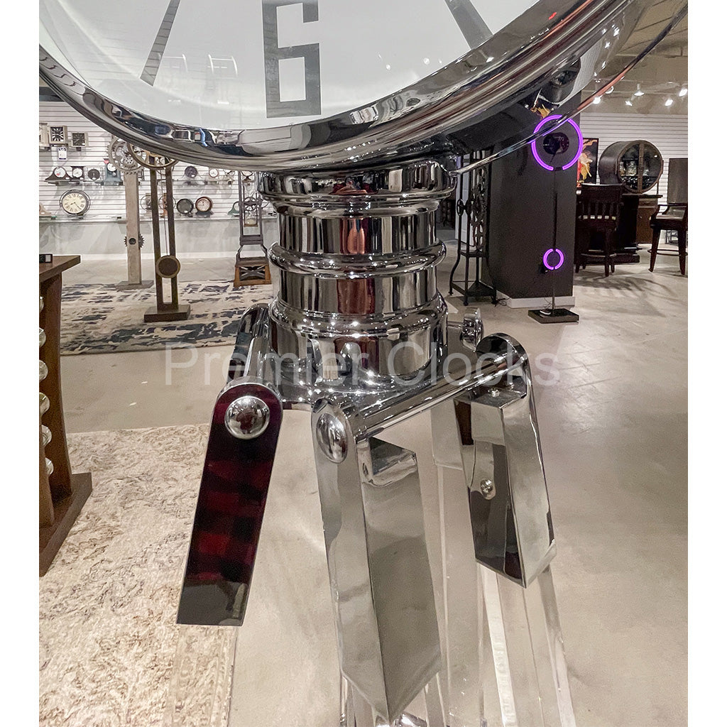 Howard Miller Chaplin V Floor Clock 615110 real photo of the details - Premier Clocks