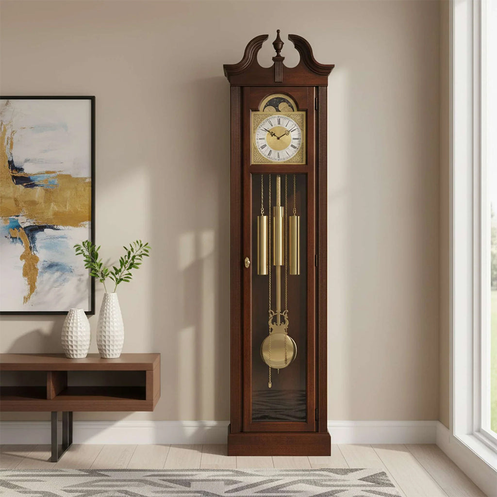 Howard Miller Chateau Grandfather Clock 610520 in interior design - Premier Clocks