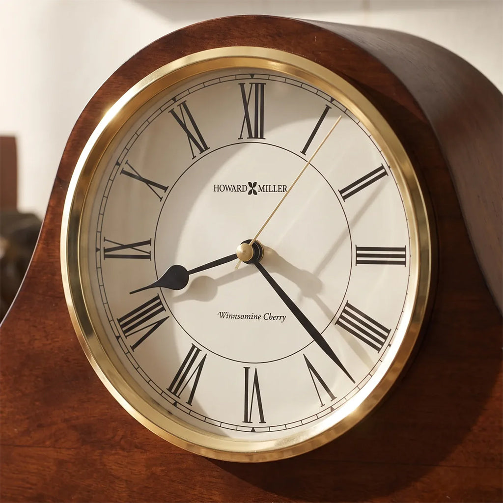 Howard Miller Christopher Mantel Clock 635101 dial - Premier Clocks