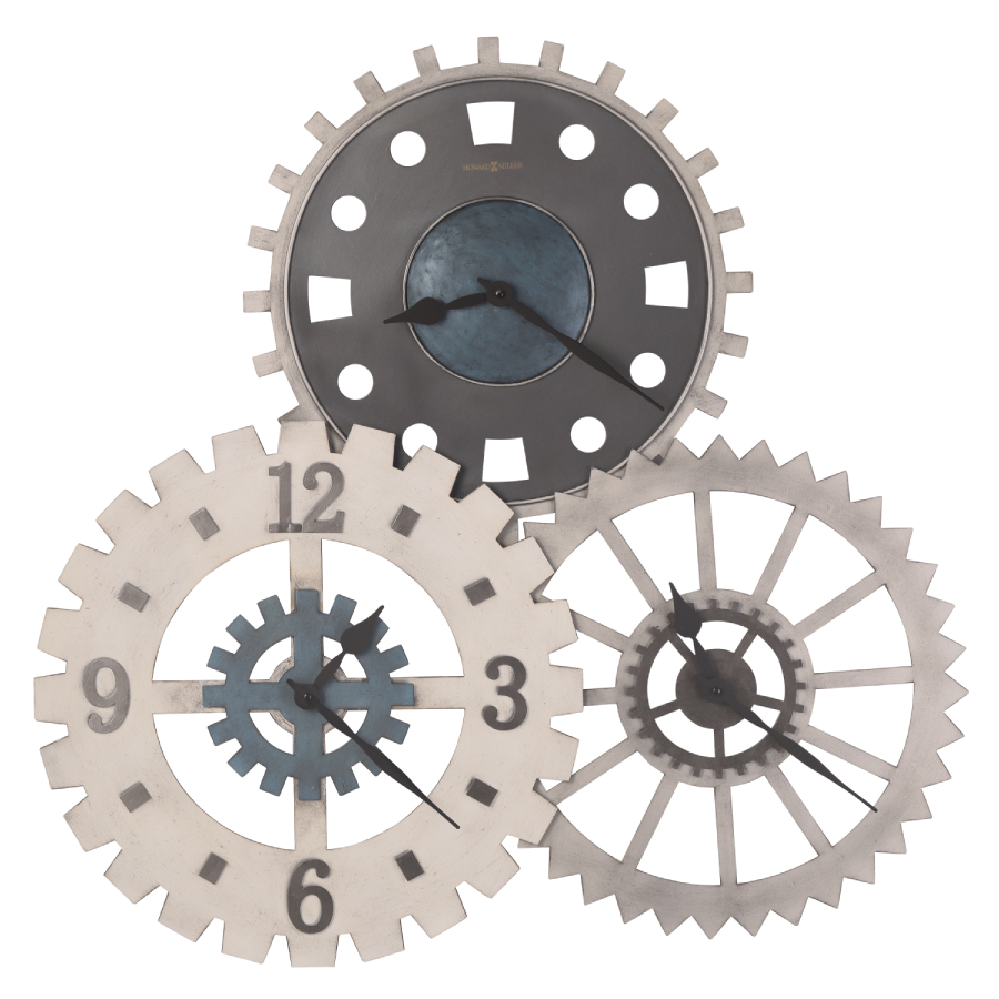 Howard Miller Cogwheel Gallery Wall Clock 625725 - Premier Clocks