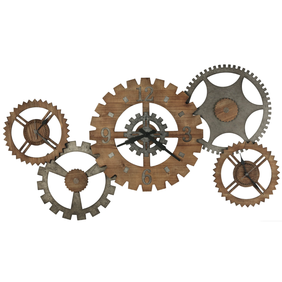 Howard Miller Cogwheel III Gallery Wall Clock 625727 - Premier Clocks