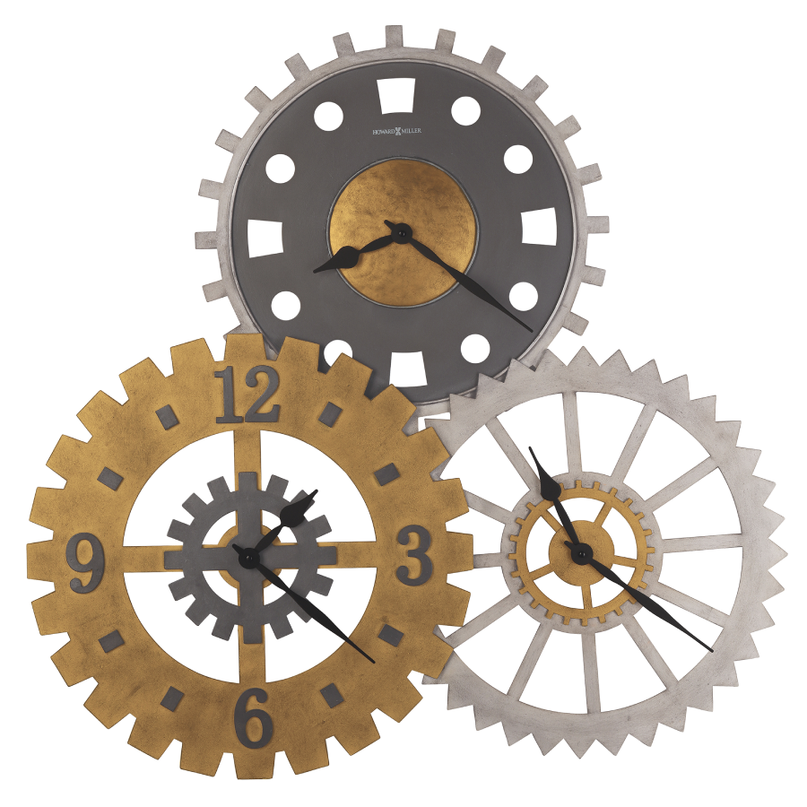 Howard Miller Cogwheel II Gallery Wall Clock 625735 - Premier Clocks