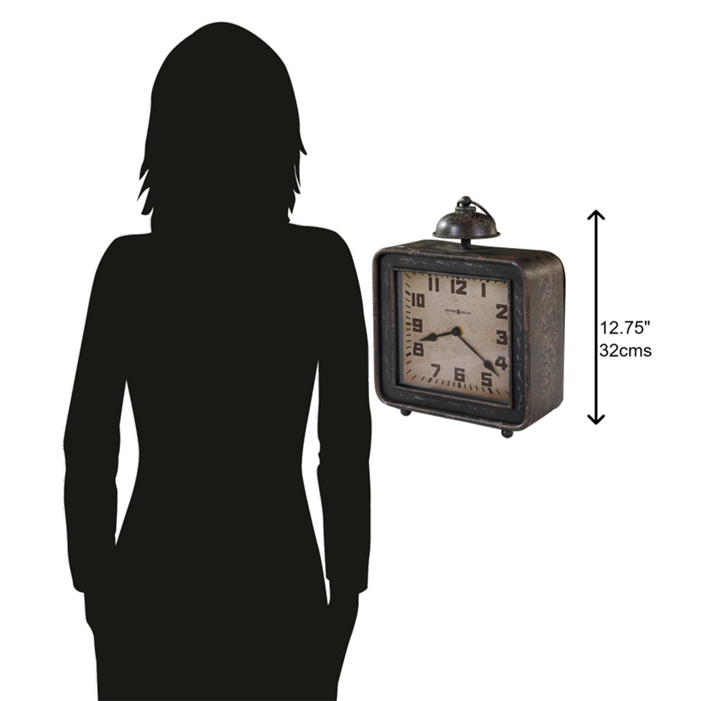 Howard Miller Collins Mantel Clock 635194 scale - Premier Clocks