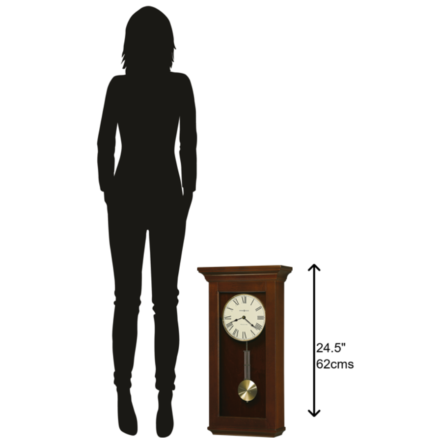 Howard Miller Continental Wall Clock 625468 scale - Premier Clocks