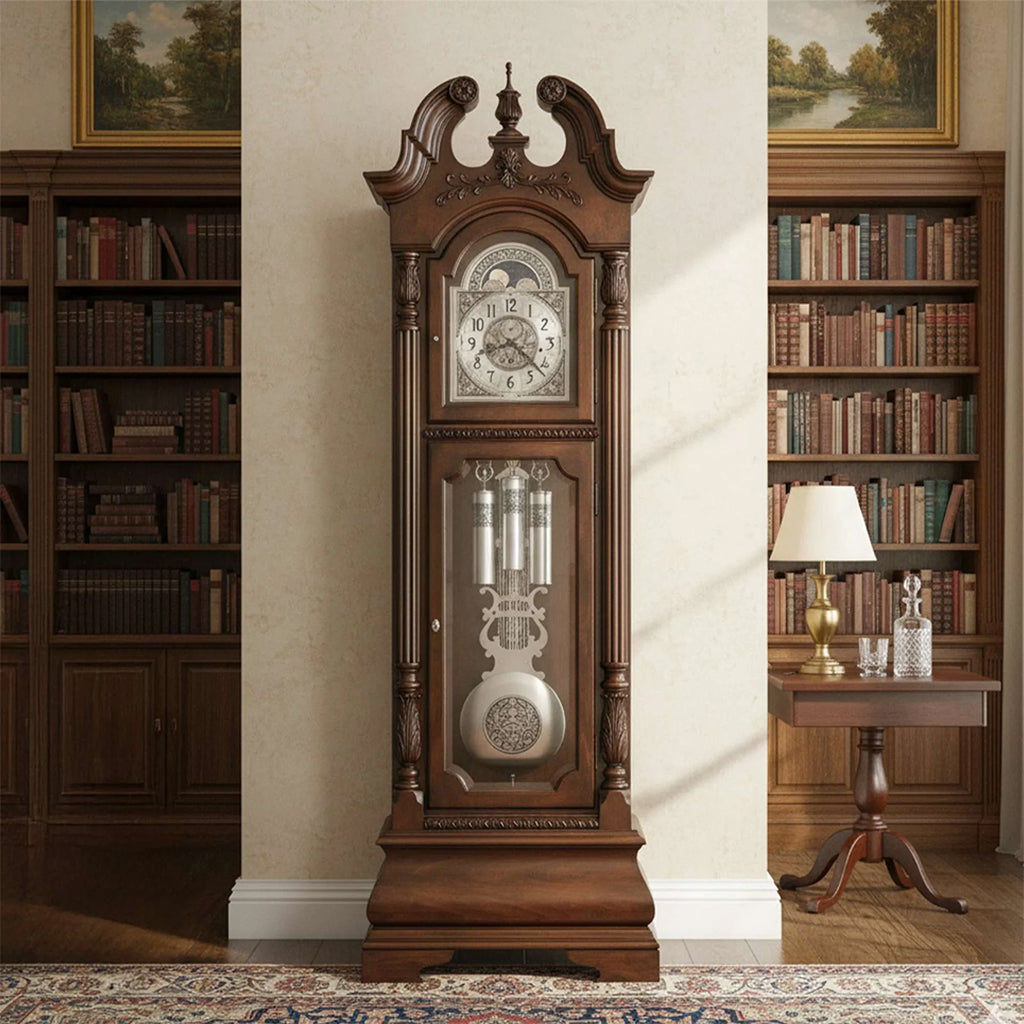 Howard Miller Coolidge Grandfather Clock 611132 in interior decor - Premier Clocks