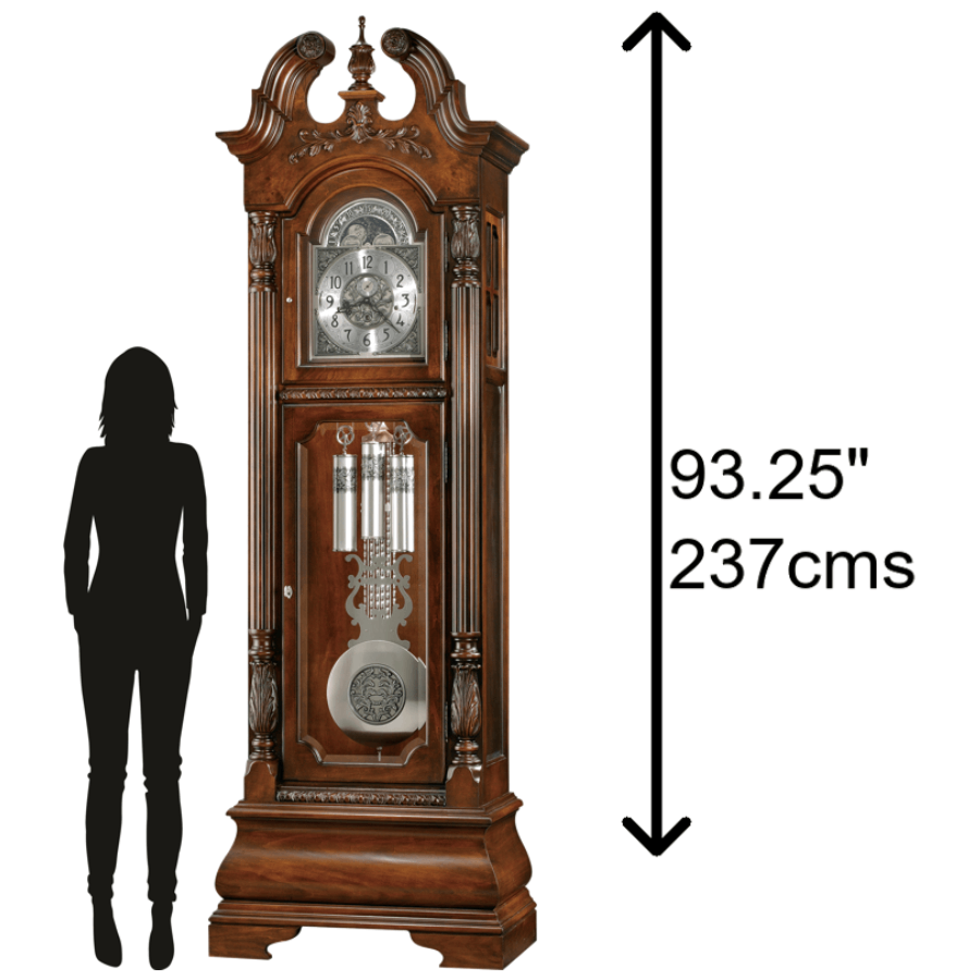 Howard Miller Coolidge Grandfather Clock 611132 scale - Premier Clocks