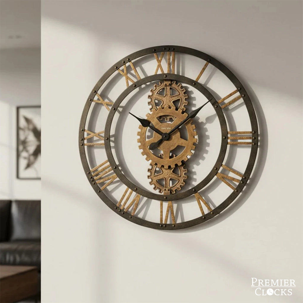 Howard Miller Crosby Wall Clock 625517 display - Premier Clocks