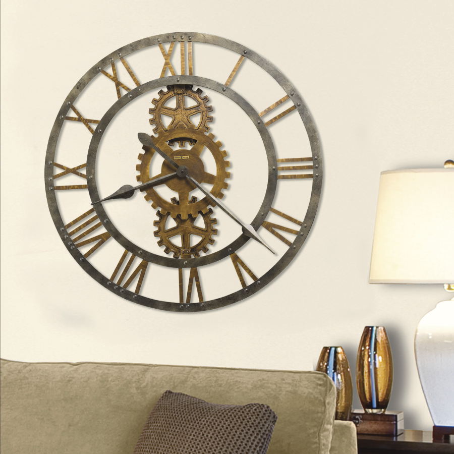 Howard Miller Crosby Wall Clock 625517 in interior design - Premier Clocks