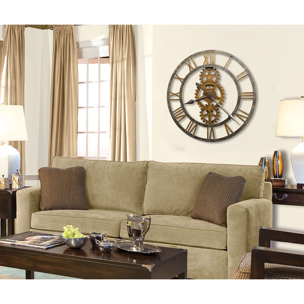 Howard Miller Crosby Wall Clock 625517 in interior decor - Premier Clocks