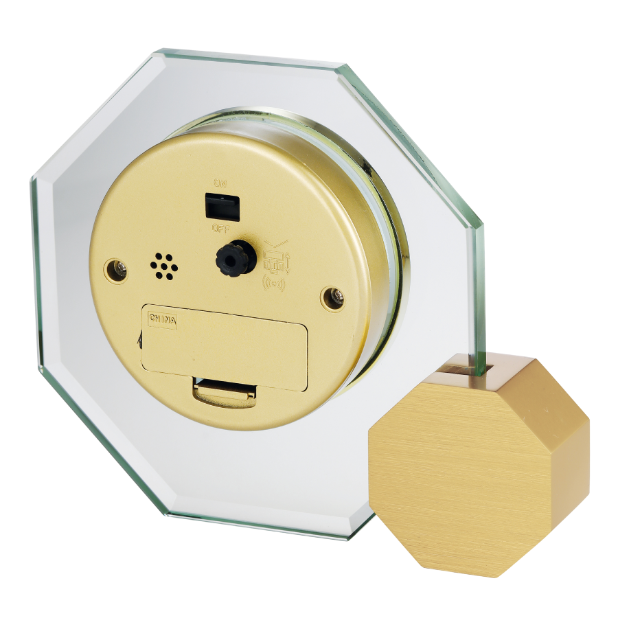 Howard Miller Danson Table Clock 645832 back - Premier Clocks