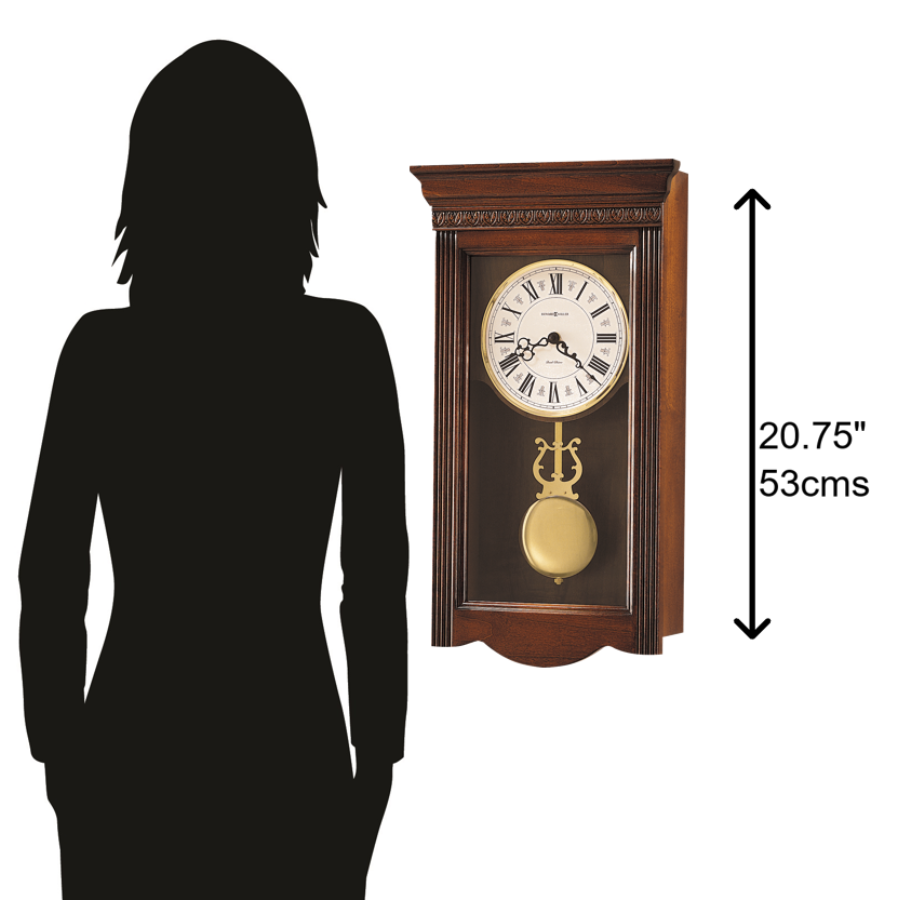 Howard Miller Eastmont Wall Clock 620154 scale - Premier Clocks