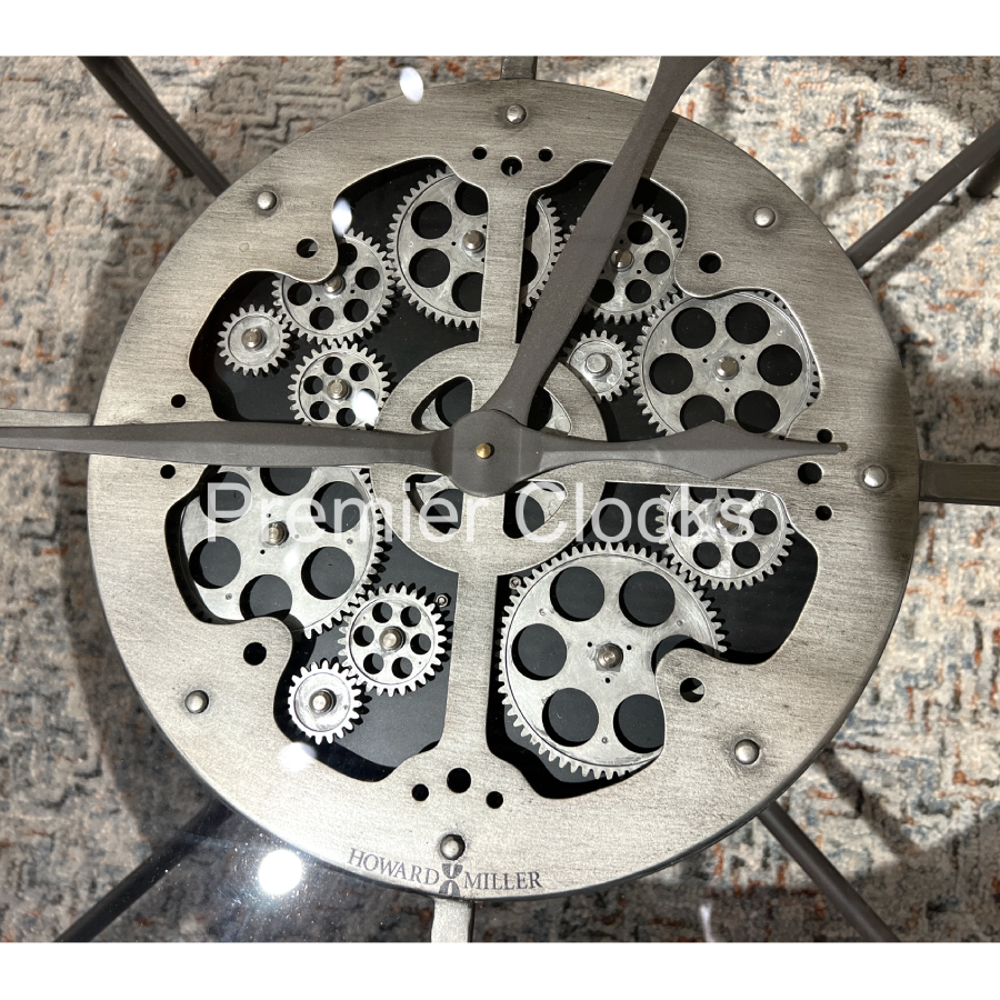 Howard Miller Elon Clock Table 615157 real photo of the gears - Premier Clocks