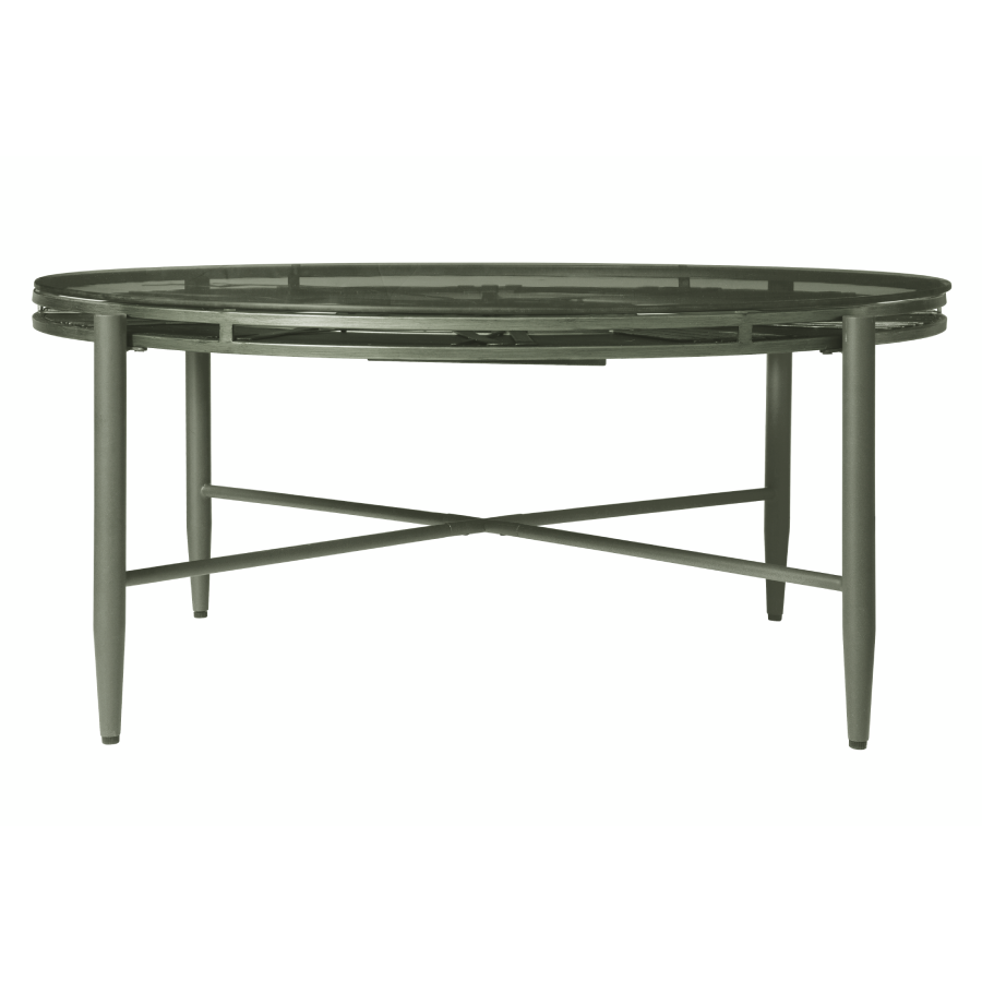 Howard Miller Elon Clock Table 615157 side - Premier Clocks