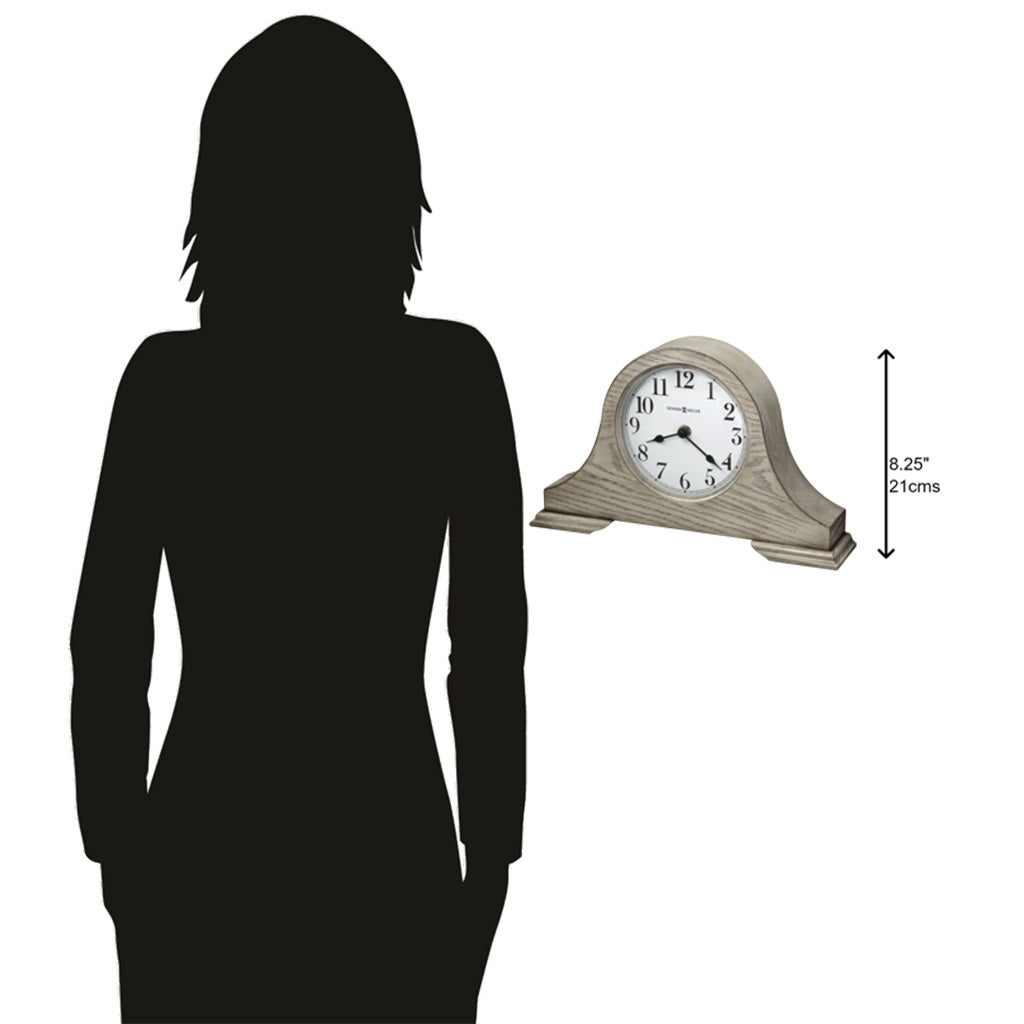 Howard Miller Emma Mantel Clock 635213 scale - Premier Clocks