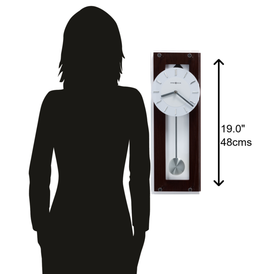 Howard Miller Emmett Wall Clock 625514 scale - Premier Clocks