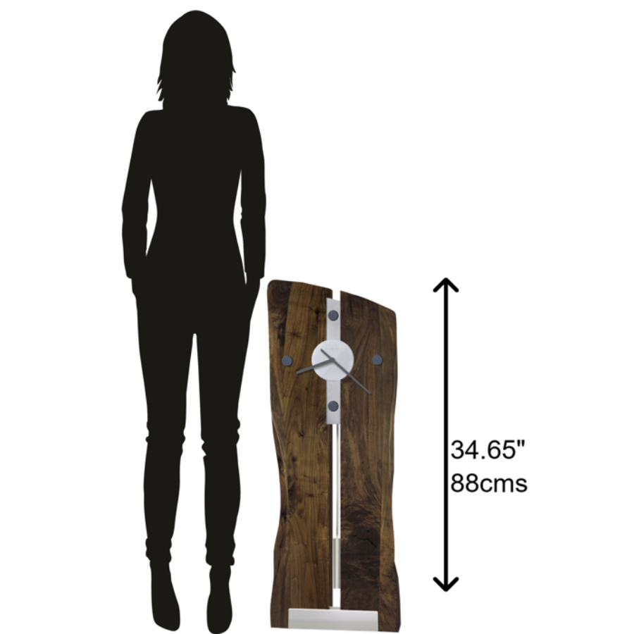 Howard Miller Enzo Wall Clock 620508 scale - Premier Clocks