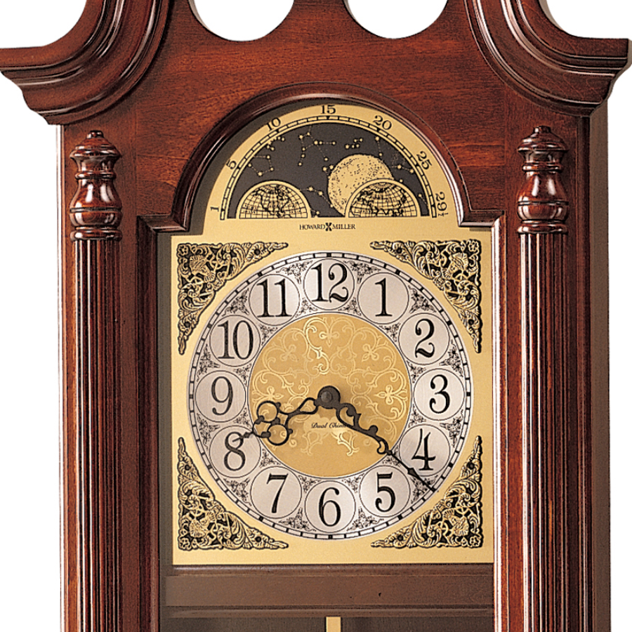 Howard Miller Fenwick Wall Clock 620158 dial - Premier Clocks