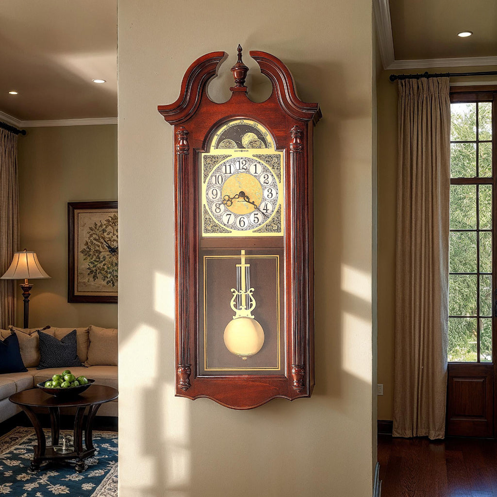 Howard Miller Fenwick Wall Clock 620158 in interior decor - Premier Clocks