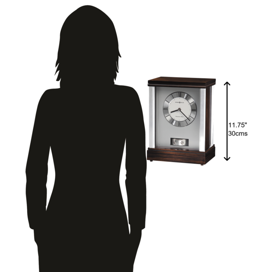 Howard Miller Gardner Mantel Clock 635172 scale - Premier Clocks