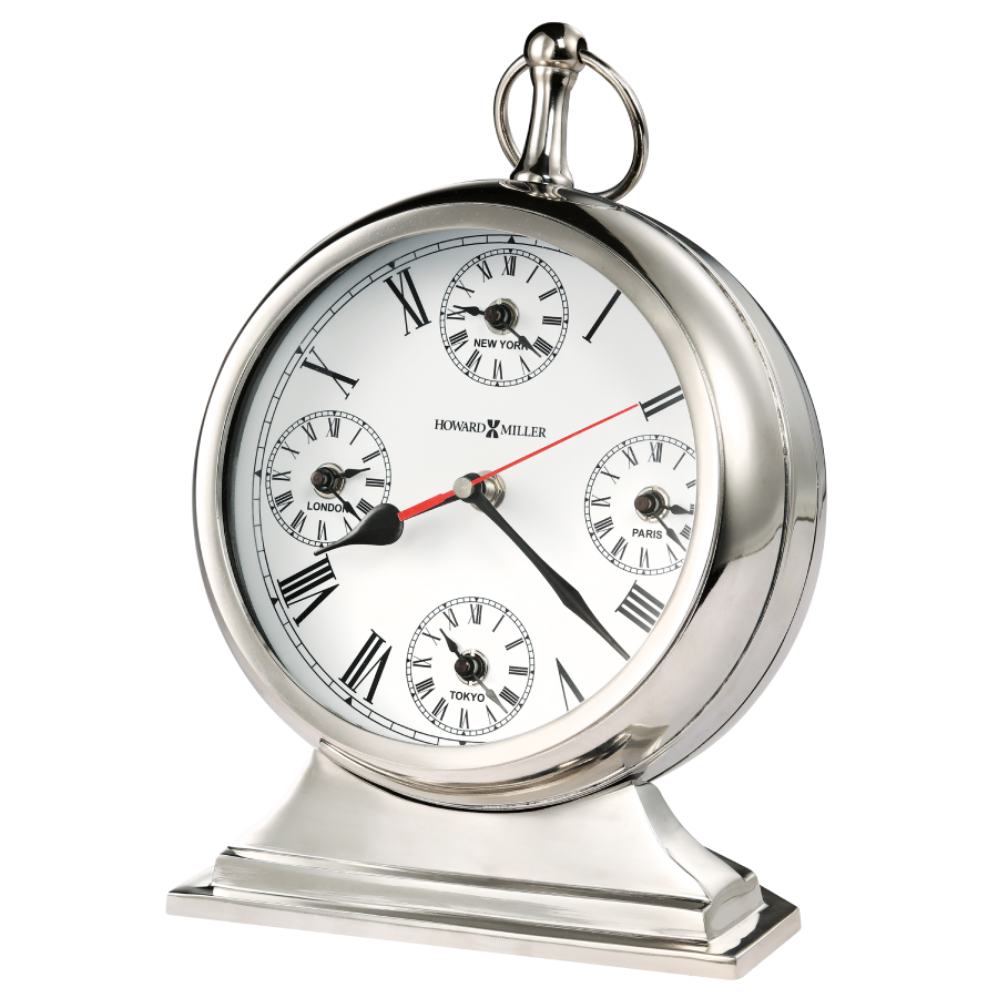 Howard Miller Global Time Mantel Clock 635212 - Premier Clocks