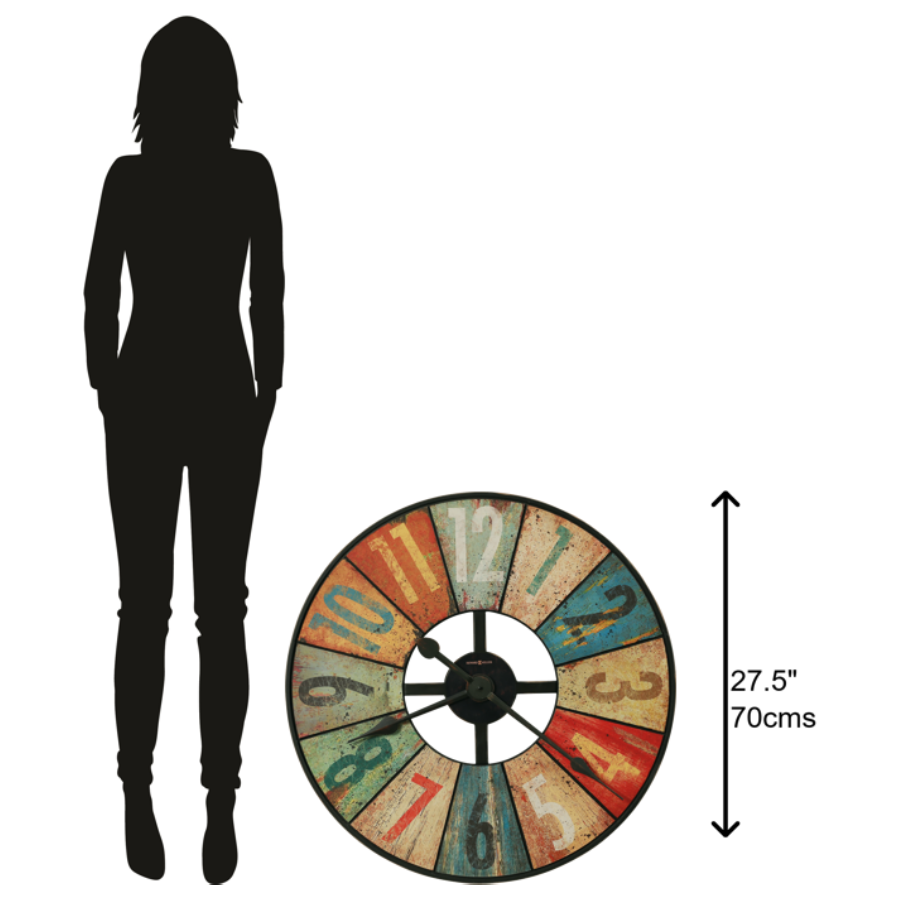 Howard Miller Grange Hall Wall Clock 625575 Oversized Wall Clock