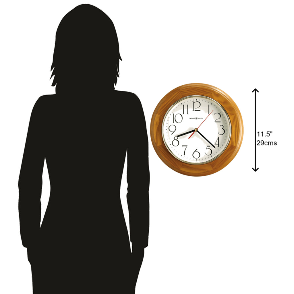Howard Miller Grantwood Wall Clock 620174 scale - Premier Clocks