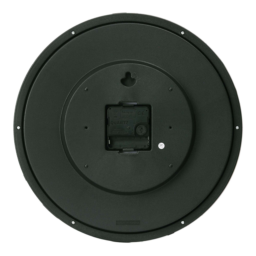 Howard Miller Hamilton Wall Clock 625561 back with battery-operated movement - Premier Clocks