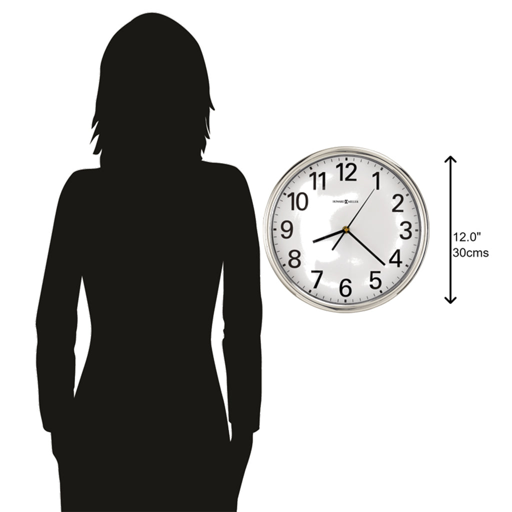 Howard Miller Hamilton Wall Clock 625561 scale - Premier Clocks