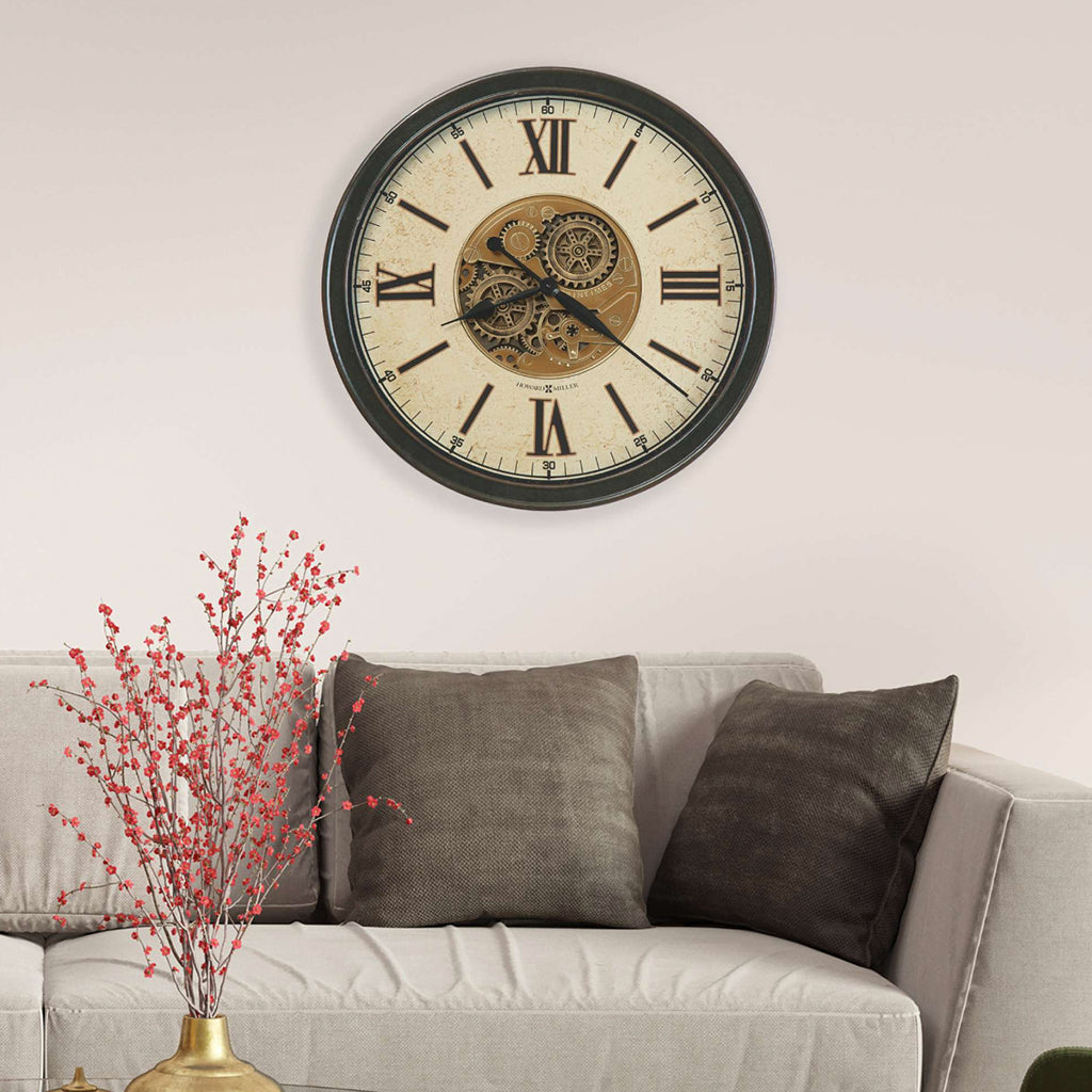 Howard Miller Hansel Wall Clock 625790 in interior decor - Premier Clocks