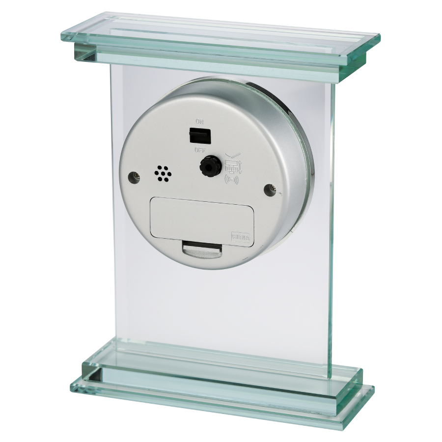 Howard Miller Hightower Table Clock 645835 back - Premier Clocks