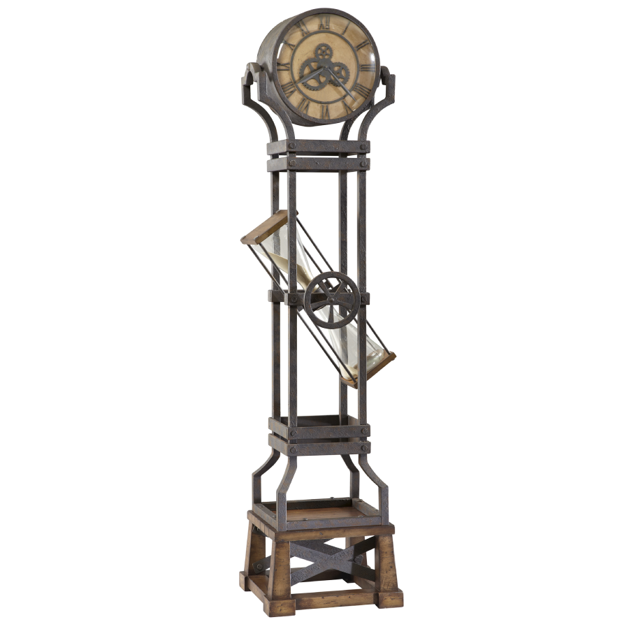 Howard Miller Hourglass Floor Clock 615074 details - Premier Clocks