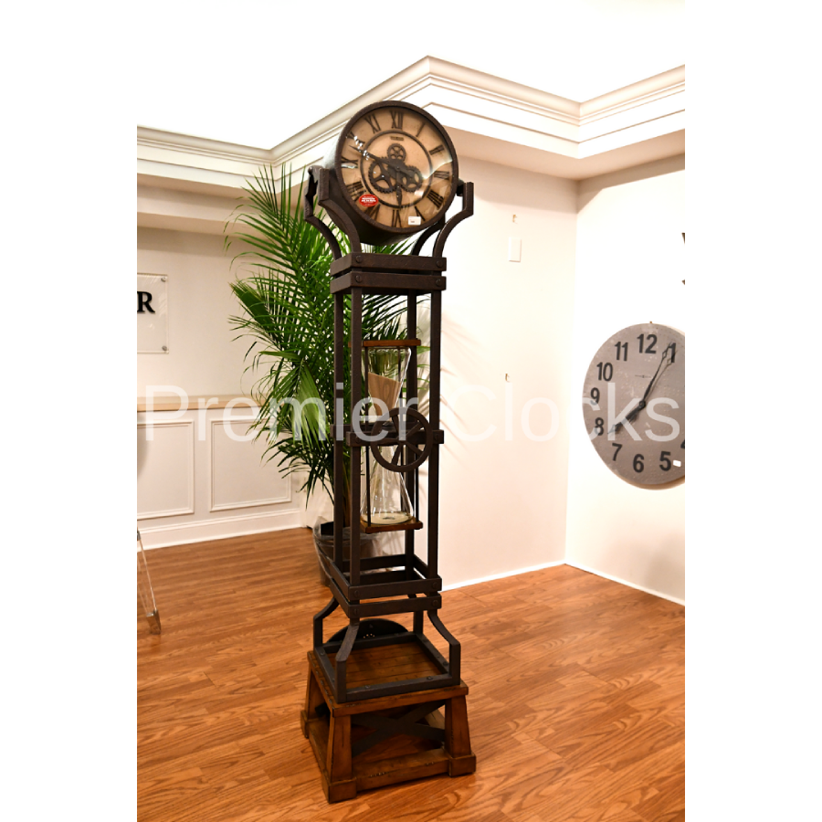 Howard Miller Hourglass Floor Clock 615074 Premier Clocks