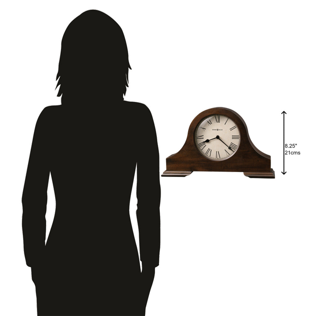 Howard Miller Humphrey Mantel Clock 635143 scale - Premier Clocks