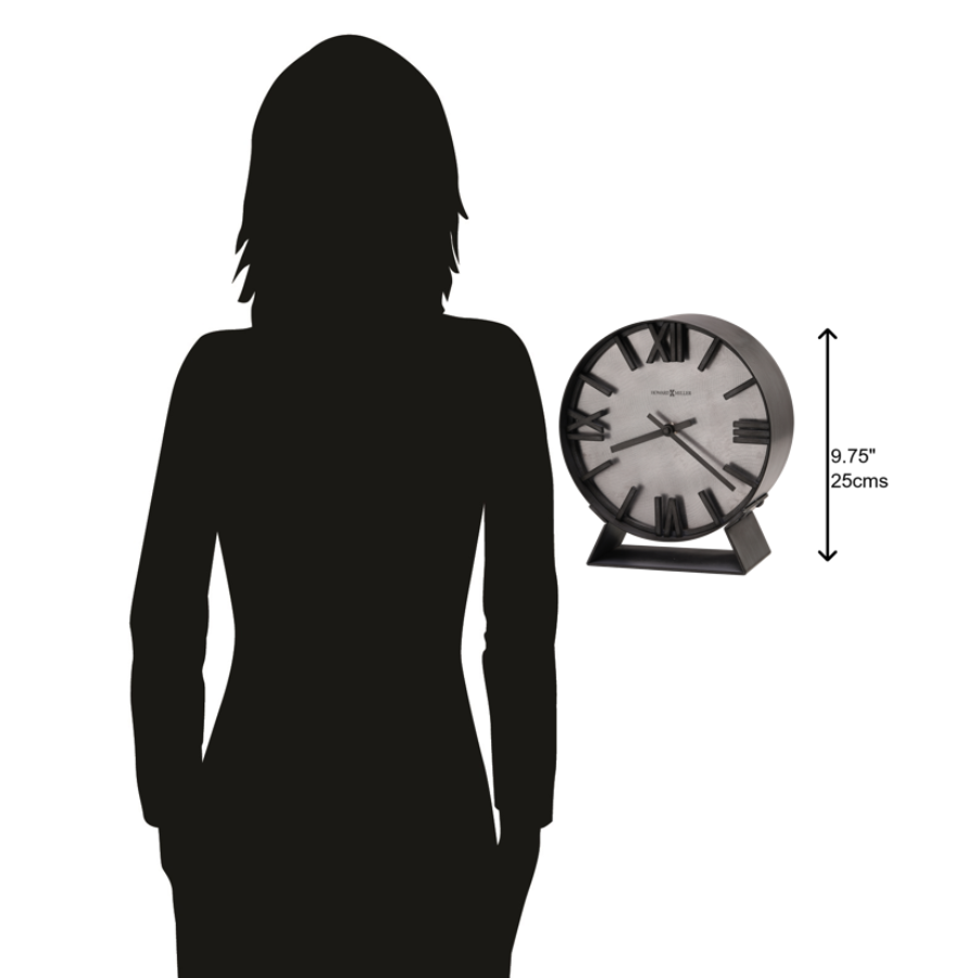 Howard Miller Indigo Mantel Clock 635209 scale - Premier Clocks