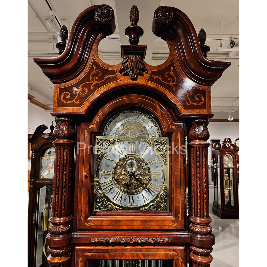 Chime Howard Miller Battery Operated Grandfather Clock Howard