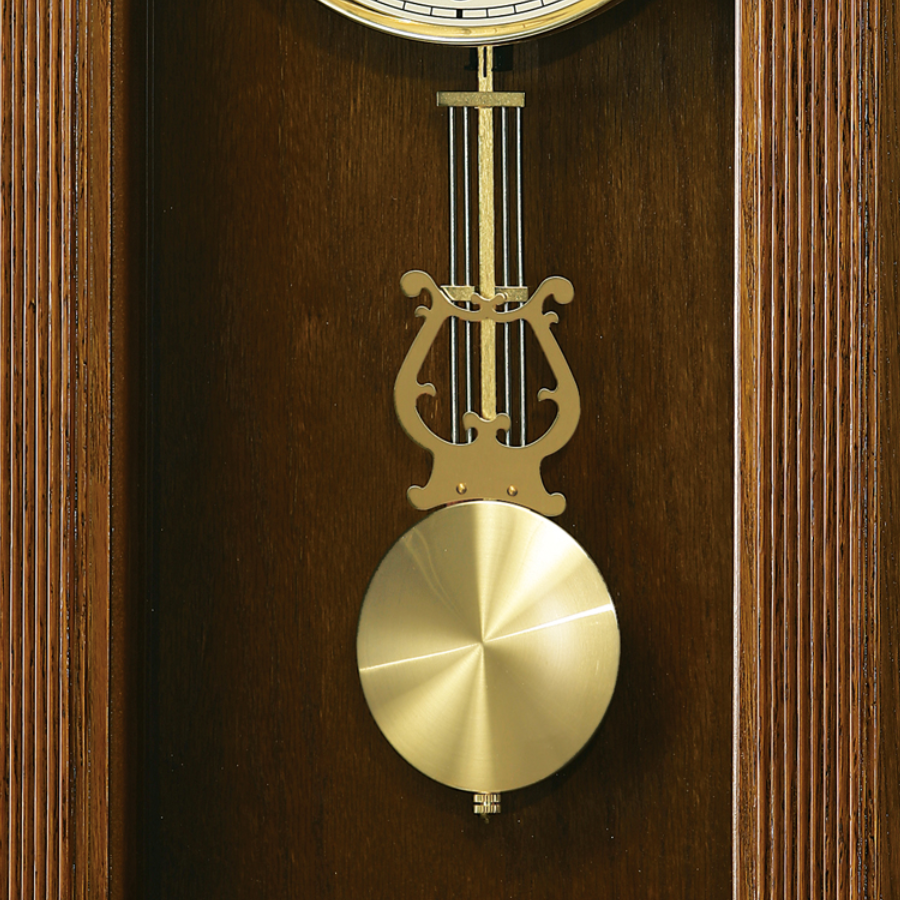 Howard Miller Jayla Wall Clock 625467 pendulum - Premier Clocks
