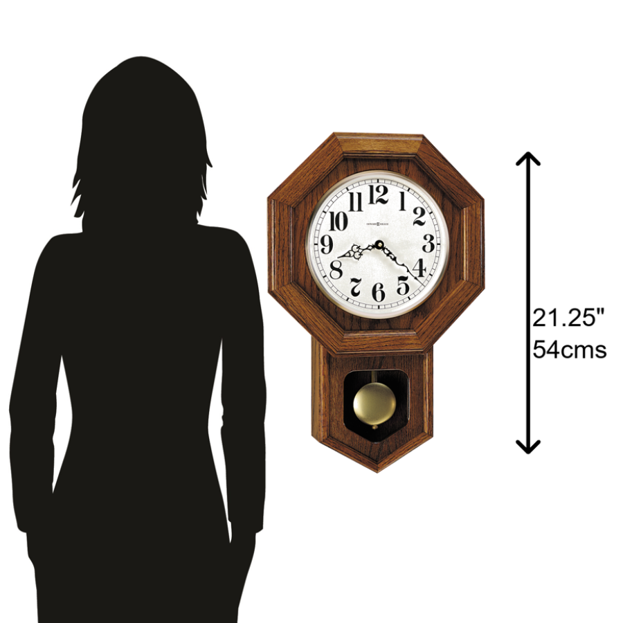 Howard Miller Katherine Wall Clock 620112 scale - Premier Clocks