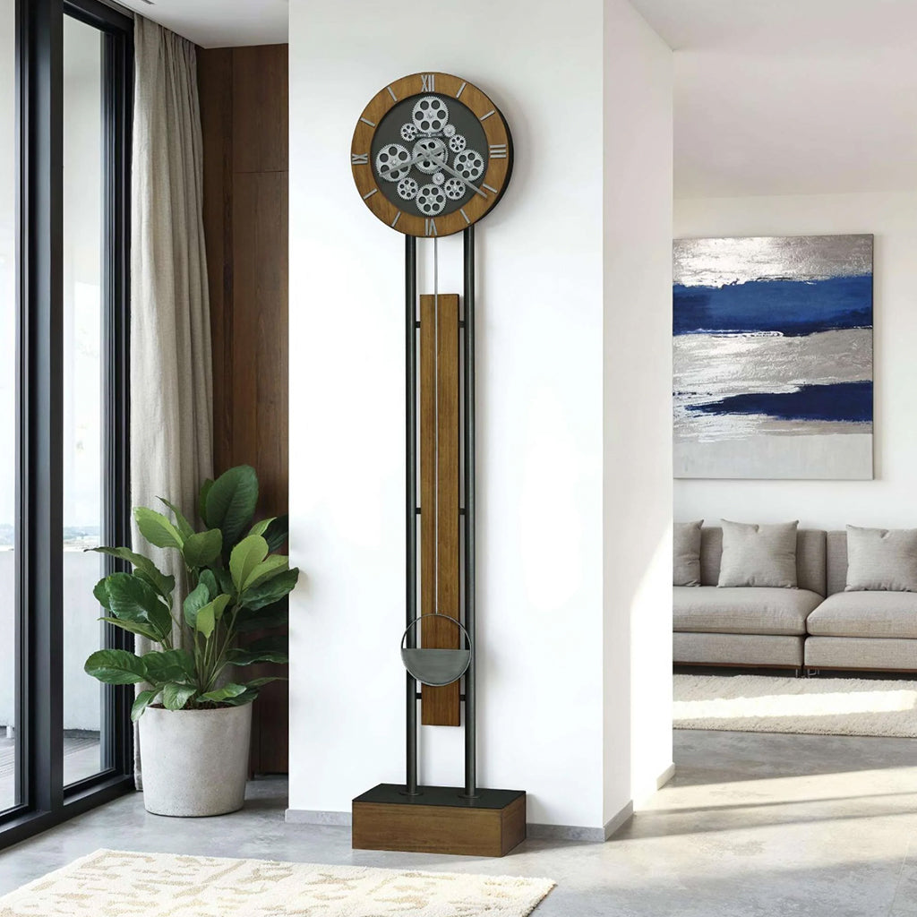 Howard Miller Keanu Floor Clock 615156 in interior decor - Premier Clocks