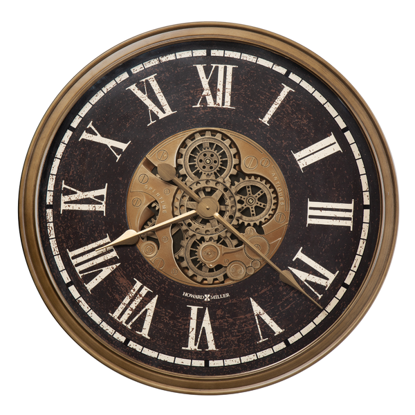 HOWARD MILLER 木製掛時計 Howard Miller Wall Clock Model 622-654 Working as Is - Etsy