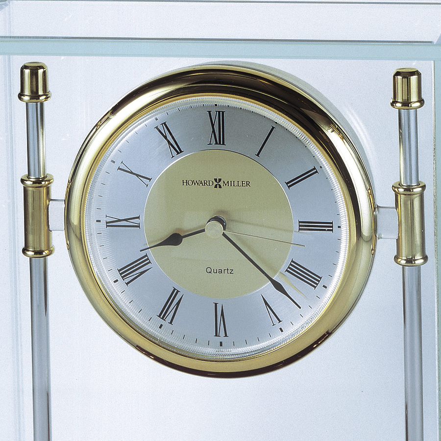 Howard Miller Kensington Table Clock 645558 dial - Premier Clocks