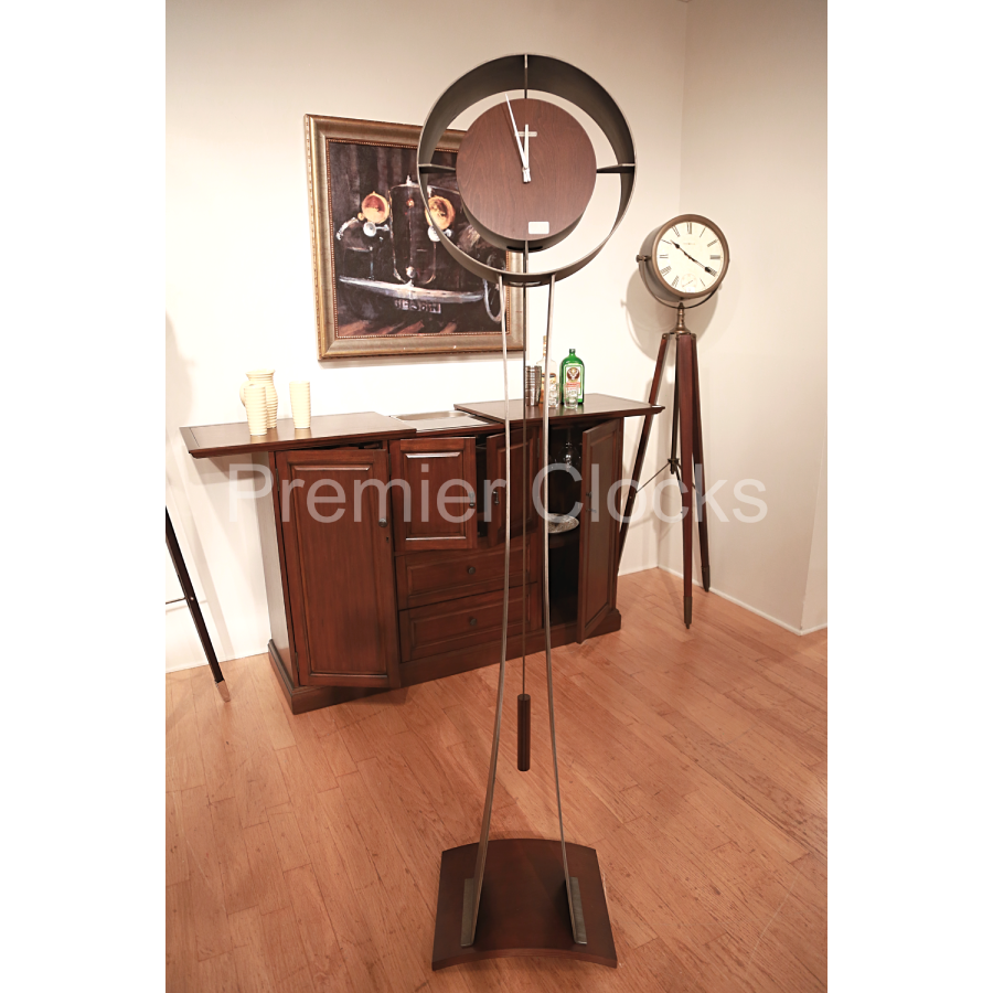 Howard Miller Kira Floor Clock 615108 real photo front - Premier Clocks