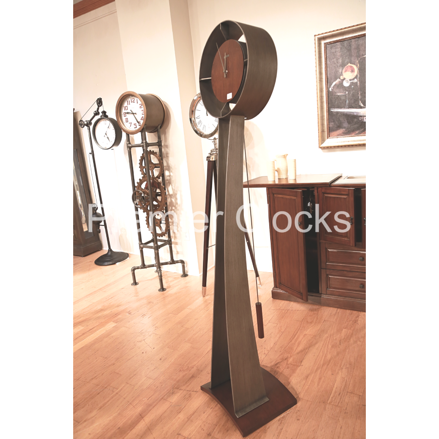 Howard Miller Kira Floor Clock 615108 real photo side - Premier Clocks