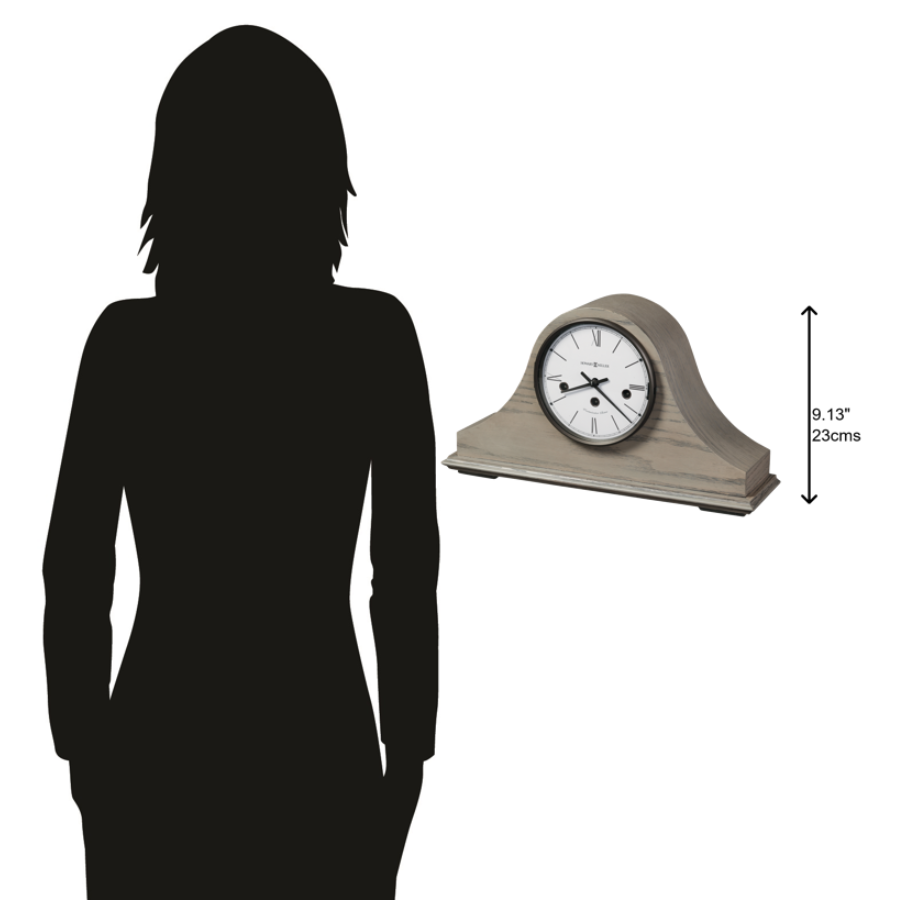 Howard Miller Lakeside II Mantel Clock 630278 scale - Premier Clocks